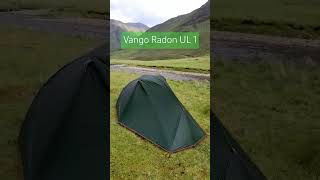 Vango F10 Radon UL1 wind test in Scotland [upl. by Konopka]