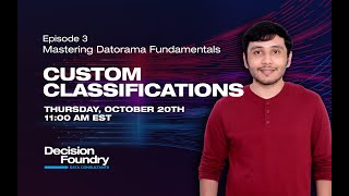 Mastering Datorama Episode Three Custom Classifications [upl. by Ynalem]