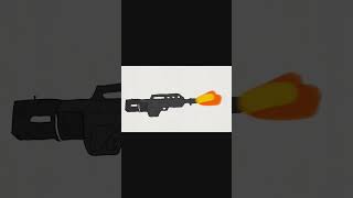 Pancor Jackhammer animation gun fypシ fyp [upl. by Suinotna]