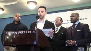 Occupy the Dreams Press Conference at NPC in Washington DC [upl. by Yenttihw]