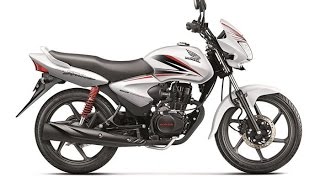 2014 Honda CB Shine In Pearl Amazing White and Dual Tone Red amp Black [upl. by Cianca]