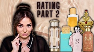 RATING 100 ARABIAN PERFUMES PART 2  NEW LATTAFA TERIAQ  PERFUME REVIEW  Paulina Schar [upl. by Nesiaj]