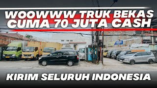 JUAL TRUK BEKAS MURAH SHOWROOM WILAYAH JAKARTA HARGA MULAI 70 JUTA CANTER ISUZU ELF SEMUA JENIS ADA [upl. by Amsed489]