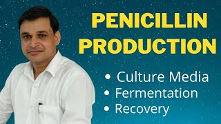 Penicillin production and its recovery [upl. by Yrogerg57]