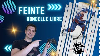 COMMENT FAIRE LA FEINTE RONDELLE LIBRE   TUTO nhl24 [upl. by Asiaj]