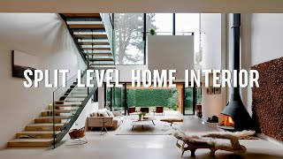 Steal the Look Open amp Airy Split Level Natural House Interior Design Ideas You NEED to Try [upl. by Ambie352]