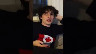 Finn Wolfhard Raw footage [upl. by Lebasiairam256]