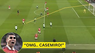 Casemiro SHOCKED everyone with his attacking game [upl. by Aibsel419]