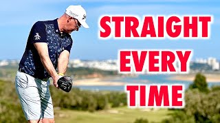 One Simple Tip For Hitting The Driver Straight Every Time  Golf Swing Drills [upl. by Bish]