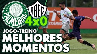 PALMEIRAS 4 X 0 RIO BRANCO  MELHORES MOMENTOS  JOGOTREINO [upl. by Archy793]