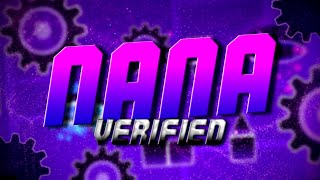 NANA Verified Extreme Demon Layout  Geometry Dash [upl. by Lamonica]