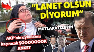 KAĞITHANE KESİNTİSİZ SAYAÇLI ANKET AKPNİN RÜYALARINA GİRECEK SOKAK RÖPORTAJI I SEÇİM 2024 [upl. by Towrey]