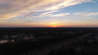 Watching A Sunset Twice From A Drone [upl. by Ielerol684]