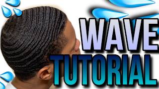 HOW TO GET WAVES FOR BEGINNERS  STEP BY STEP  WAVE MAN MIKE [upl. by Trebmer440]