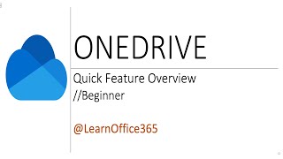 Microsoft OneDrive Collaboration Features  Quick Tutorial [upl. by Cannice]