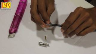 How to Crimp BNC Female Connector using Crimping tool on a Coaxial Cable [upl. by Dalton]