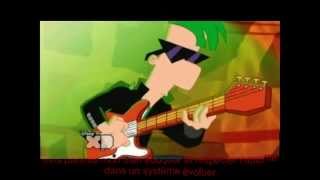 Phineas and Ferb song Somebody give me a grade french version with lyrics [upl. by Sadiras]