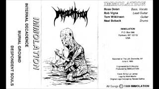 IMMOLATION  Demo 89 Full Demo [upl. by Berkin773]