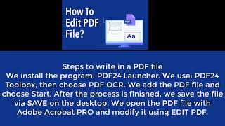 How EDIT PDF DOC [upl. by Giles]