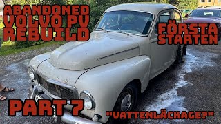 STARTAR PVn FÖR FÖRSTA GÅNGEN Barn find Volvo PV 1965 Part 7 [upl. by Indnahc19]