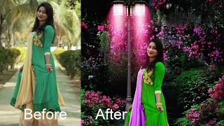 How to change the background color Adobe Photoshop Bangla 02 [upl. by Nostrebor]