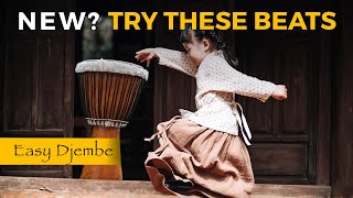 2 Easiest Djembe Rhythms  Djembe Lesson for Beginners [upl. by Rodrick]