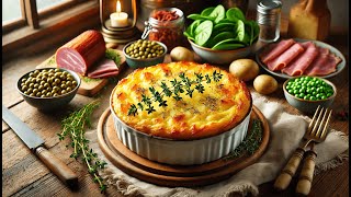 DOUBLE CHEESE POTATO CASSEROLE [upl. by Labinnah]