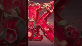 K name letter sort video 🥰🥰🥰💕💕💕💕🌹🌹🌹 your name first letter coment me likhe 😍😍🥰🤗 [upl. by Assirrem]