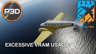 P3DV5 VRAM Settings TestGot VRAM [upl. by Fabrianne]