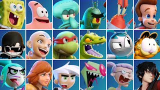 Nickelodeon AllStar Brawl 2  All Characters Zuko Included 4K [upl. by Lance]