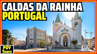 Caldas da Rainha Portugal  An Artistic and Historical City North of Lisbon 4K [upl. by Enenstein]