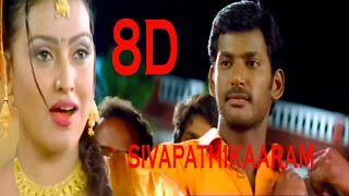 Mannarkudi Kalakalakka \ 8D Tamil Song \ Sivapathigaram Movie \ Vishal \ Vidyasagar [upl. by Aletha]