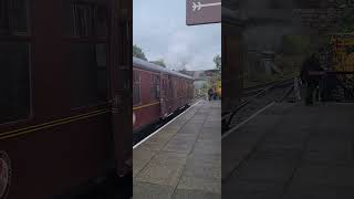 Oswestry Hertiage Railway Steam Engine run around at Weston Wharf [upl. by Harewood622]