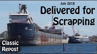 Algorails 2018 arrival in Port Colborne for Scrapping [upl. by Valley]