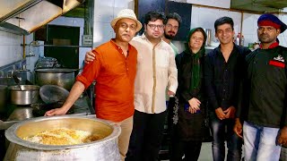 Making of The ORIGINAL BAWARCHI BIRYANI In Hyderabad  Tasting MUTTON DUM BIRYANI CHICKEN BIRYANI [upl. by Clevey]