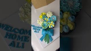 Cupcakes bouquet  cupcakes decoration ideas cake cakedecorating shorts [upl. by Hurley846]