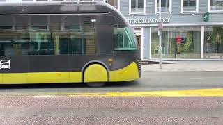 Trackless Tram in Trondheim [upl. by Jada]