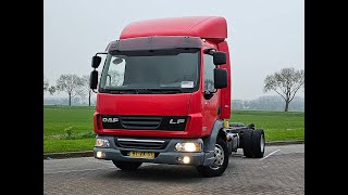 Kleyn Trucks  DAF LF 45160 2008 266634 km [upl. by Eornom]