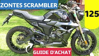 ZONTES SCRAMBLER 125 guide dachat [upl. by Portuna146]