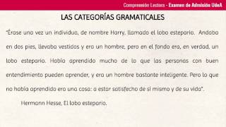 Categorías Gramaticales [upl. by Nolyaj998]