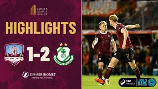 HIGHLIGHTS  GALWAY UNITED 12 SHAMROCK ROVERS [upl. by Ahsratan485]