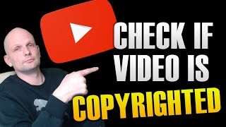 HOW TO CHECK IF YOUR YOUTUBE VIDEO IS COPYRIGHTED [upl. by Strander]