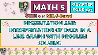 MATH 5  QUARTER 4 WEEK 6  PRESENTATION AND INTERPRETATION OF DATA IN A LINE GRAPH WITH PROBLEM [upl. by Linskey430]