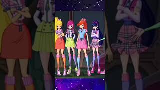 AS MUDANÇAS NAS TRANSFORMAÇÕES NO REBOOT DE WINX winxclub winxclips winx [upl. by Fayina]