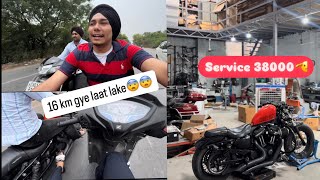 ANE DA TA SPLENDER 🏍️AA JANA C JINE DI SERVICE HOYI😱  HARLEY DI CLUTCH UDHA DIYA KISI NE🤬🤬 [upl. by Zurc]