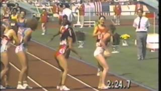 1988 Olympics  Womens 4x400 Meter Relay [upl. by Leinoto287]