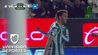 ¡GOL Mauro Boselli  León 10 Puebla [upl. by Nomyar628]