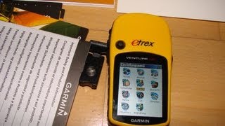 Tutorial  Karten installieren auf dem GPRS Gerät von Garmin etrex venture HC mit Map Source [upl. by Edlyn450]