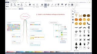 MindMaster Tutorial  Einfügen von Markierung Clipart Bild [upl. by Moitoso]