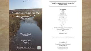 quot and streams on the dry ground quot for Concert Band Gr45 by Stephen Hill [upl. by Nilreb]